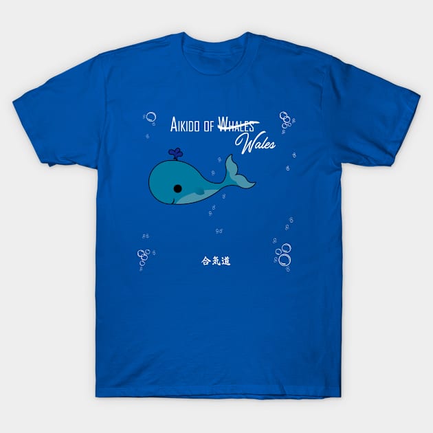 Aikido of Whales T-Shirt by timescape